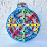 طقم العاب سيارات صغيرة 24 قطعه ملونة