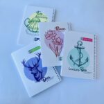 مذكرة عربي جامعية حلزوني 100 ورقة