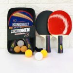 مضارب تنس طاولة مع 3 كرات KING BECKET