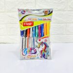 اقلام حبر لمعه 10 الوان شركة Flair