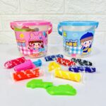 سطل صلصال تشكيل 24 لون مع أدوات