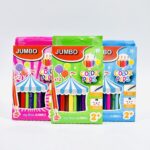 الوان خشبية جامبو 12 لون غليظ JUMBO 868