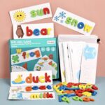 لعبة ذكاء تعلم تهجئة الكلمات الانجليزية للأطفال