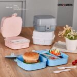 لانش بوكس حافظة طعام 4 أجزاء للصغار والكبار