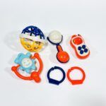 طقم العاب بيبي شكشاكة وكرة 6 قطع