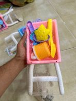 ⁦برويطة ألعاب رملة البحر للأطفال من 7 قطع مختلفة⁩ - الصورة ⁦4⁩