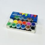 الوان جواش 12 لون قابلة للغسل مثالية لتطوير مهارات الرسم من شركة Yalong