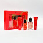 طقم عناية بالجسم شبيه SI الفاخرة للعناية بالجسم لوشن + شاور جل + عطر جسم وخارجي