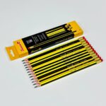 قلم رصاص HB اتش بي مع محاية سهل البري وصعب الكسر عبوة 12 قلم