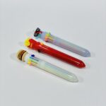 قلم حبر أشكال 10 الوان هدية جميلة ، بطاطا مقلية & برغر & كوب مشروب