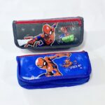 مقلمة ادوات سبايدر مان للأولاد 2 جيوب