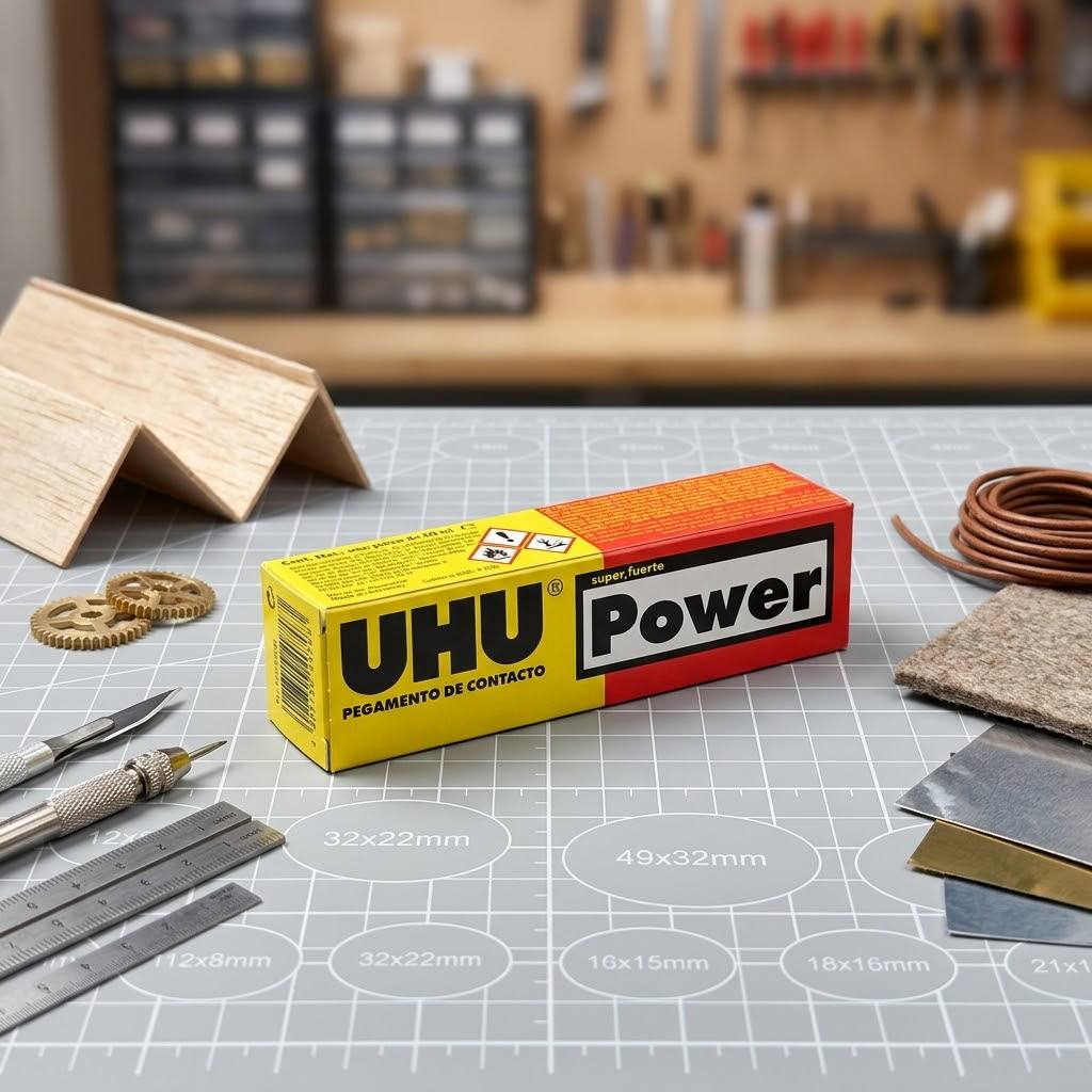 photo_1_2026-09-02_00-47-07 لاصق غراء كولة UHU Power لجميع الاغراض صناعة المانية 50 مل - الصورة 1