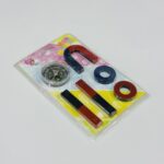 طقم مغناطيس مع بوصلة 6 قطع