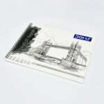 كراسة رسم محترفين مناسب للأقلام، الرصاص، الفحم، الشمع، والألوان من DOMS الأصلية