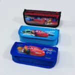 مقلمة ادوات سيارات 2 جيب  بـ 3 ألوان مقاس 20.5*9*4.5 سم