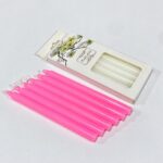 مجموعة شموع للمناسبات والافراح 6 شموع