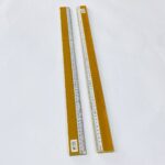 مسطرة خشبية حافة ألمنيوم 60 سم