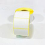 ورق لاصق بار كود 25*38 مم فنون باركود لاصق