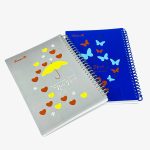 مذكرة عربي فراشات للكلية ورق ممتاز 120 ورقة فنون