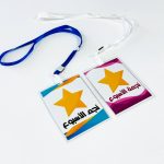 بطاقات نجم الأسبوع للطلبة المتميزين كرت بلاستيك