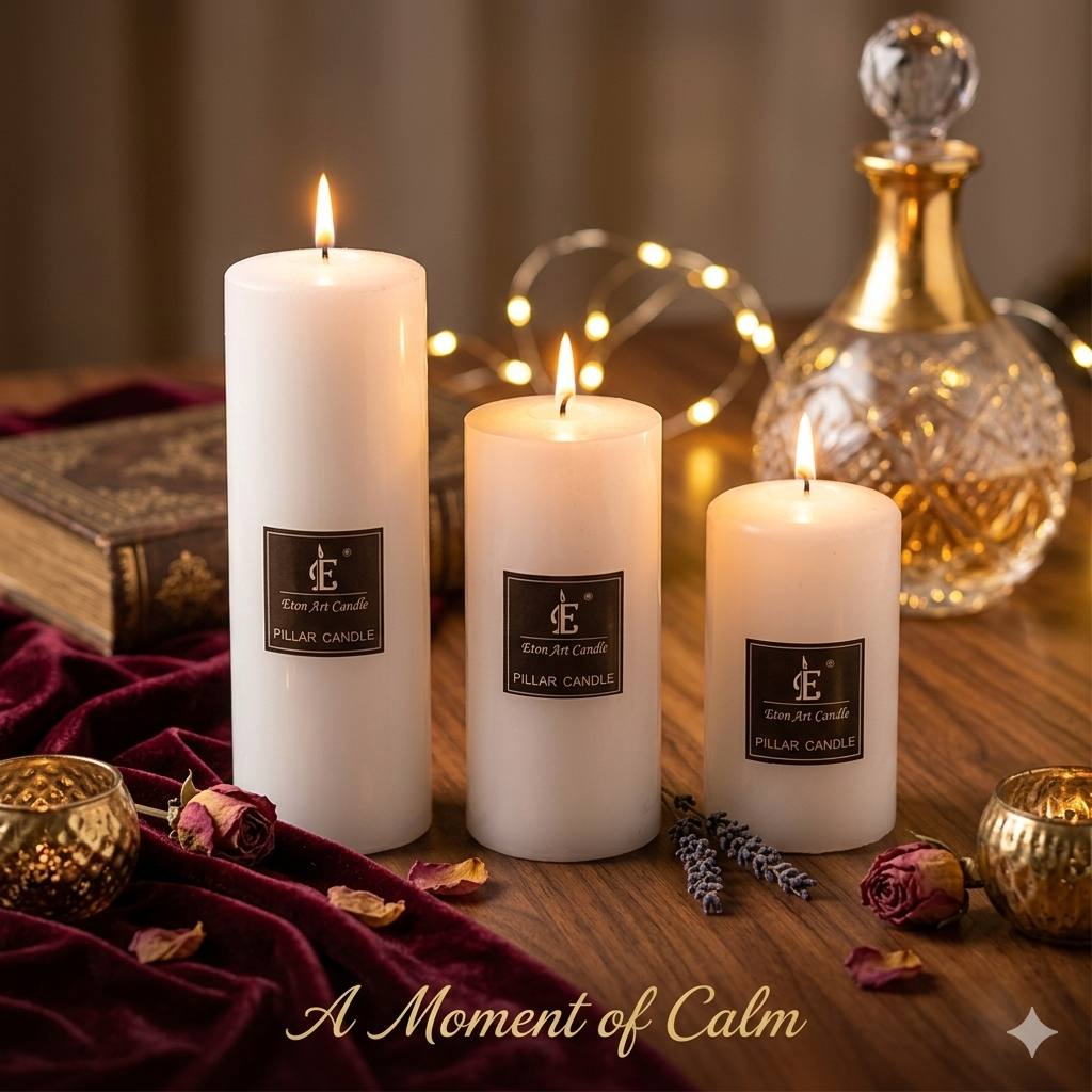 photo_1_2026-04-13_23-34-46 شموع بيضاء كبيرة ديكور في الحفلات والمناسبات الخاصة 3 أحجام شمع كبير - الصورة 1