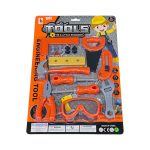 لعبة طقم ورشة عدة كاملة لعبة أطفال 14 أداة لتنمية قدراتهم الحسية