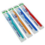 فرشاة اسنان ناعمة دنتكس ، لون عشوائي