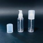 علبة لوشن و زيت بلاستيك شفاف عبوة 60 مل لاصحاب المشاريع والاستعمالات المنزلية