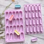 قالب سيليكون لصنع الشكلاطة والصابون ومناسب أيضا لصنع قطع شكلاطة التوزيعات الصغيرة MA93