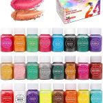 الوان الميكا مجموعة مكونة من24 لون يستخدم للحرف اليدوية 20 مل WFHM77