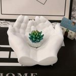 قالب سيلكون بشكل يد لصب الجبس ديكور منزلي WFHM77