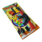 لعبة طقم تصويب كلاشن مع مسدس ضرب كرات وطلقات لاصقة