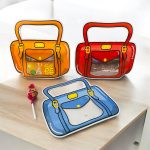 دستة حقيبة توزيعات على شكل شنطة 12 قطعه ، عيدية خلوط للأطفال