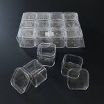 دستة علب اكريليك فاخرة متعددة الاستعمالات مناسبة لتوزيعات الافراح واصحاب المشاريع - 12 علبة