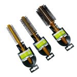 فرش استشوار مشط الشعر  مقبض خشبي - حلا / 3 اشكال