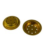 صفاي مبخرة مقاس 5.5 سم لون ذهبي WFHM77