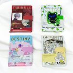 دفتر ملاحظات انمي فاخرة ، 96 ورقة ، مذكرة ورق مختلف التصاميم