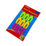 مجموعة برايات 9 براية ملونة على كرت