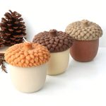 قالب سيلكون علي شكل صنوبر بتصميم بندق 🌰 WFHM77