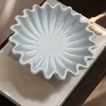 قالب سيلكون بشكل وعاء مخطط WFHM77