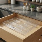 منظم ملاعق وأدوات المطبخ صناعة تركية MIENCA مقاس 25×33×4 سم