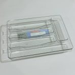 منظم ملاعق وأدوات المطبخ اكريليك فخم - آمن للاستعمال الغذائي - Image 2