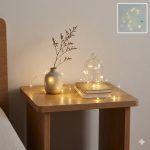 سرب اضاءة صغير لون أصفر للتحف والديكورات المخفية طول 2 متر - امكانية تغيير نمط العرض