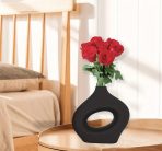 ⁦قالب سيلكون مزهرية مائلة لصب الجبش ديكور منزلي WFHM77⁩ - الصورة ⁦2⁩