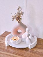 قالب سيلكون دائري مع حامل من الاطراف WFHM77