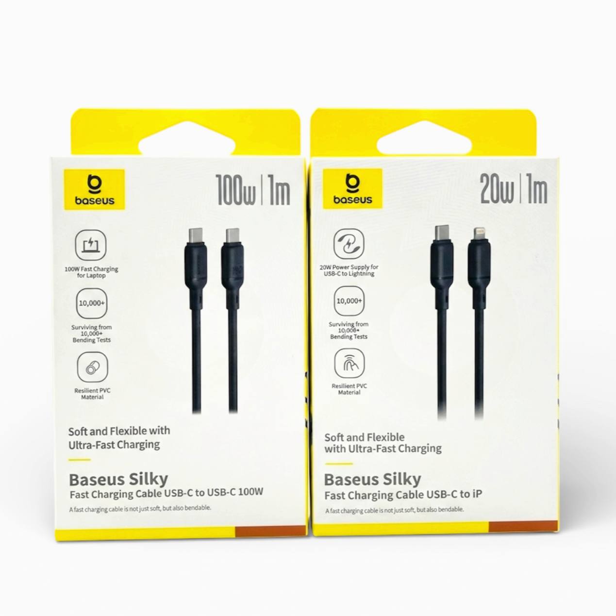 photo_1_2026-02-01_22-21-34 كابل أصلي من Baseus أيفون - تايب سي - سريع ويدعم ميزة حماية الهاتف من الحرارة طول 1 متر - الصورة 1