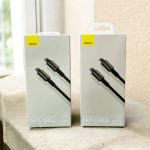 كابل شحن أصلي من Baseus تدعم الشحن السريع ايفون 20 واط - تايب سي 100 واط