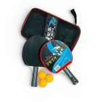 لعبة مضرب تنس طاولة مع 3 كرات MOAF03