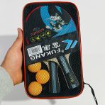 ⁦لعبة مضرب تنس طاولة مع 3 كرات MOAF03⁩ - الصورة ⁦2⁩