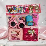 طقم لعبة بنات مع شنطة و نظارة MOAF03